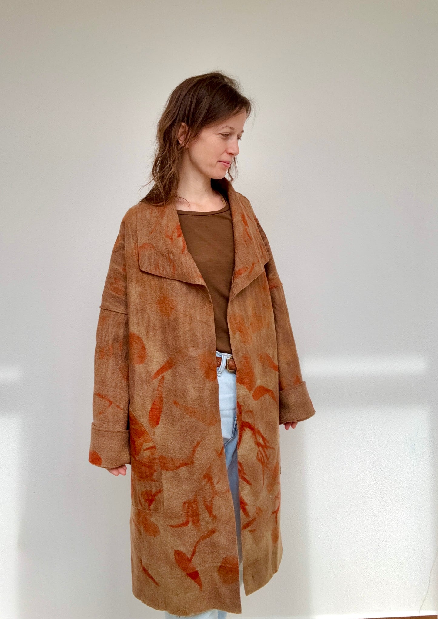 EUCA_BROWN COAT, L/XL