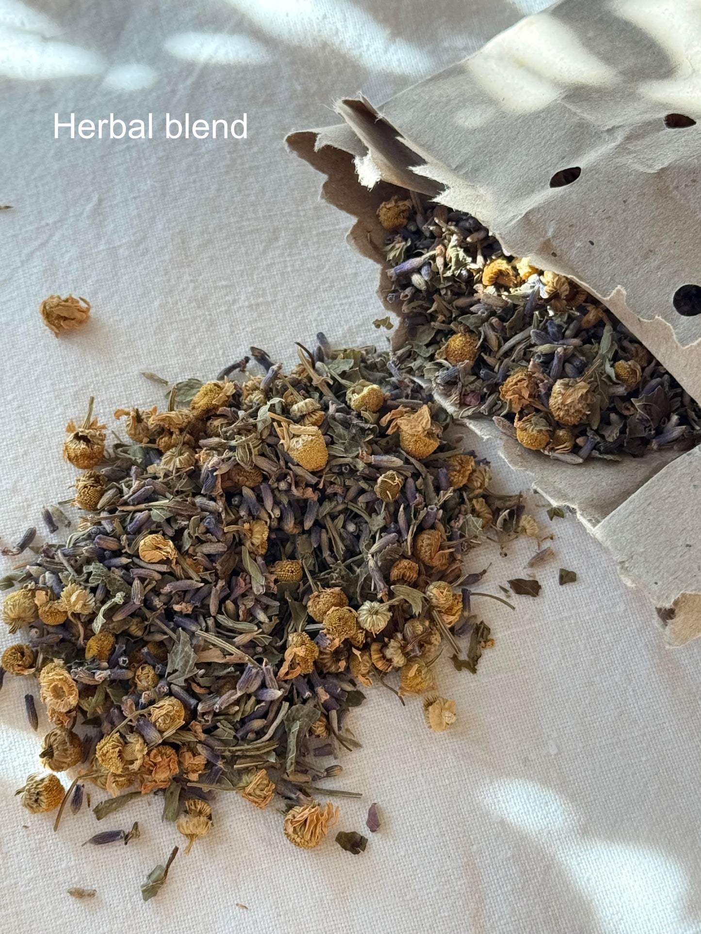 Herbal blend pillow filling for herbal pillow by DOT 'N' POT