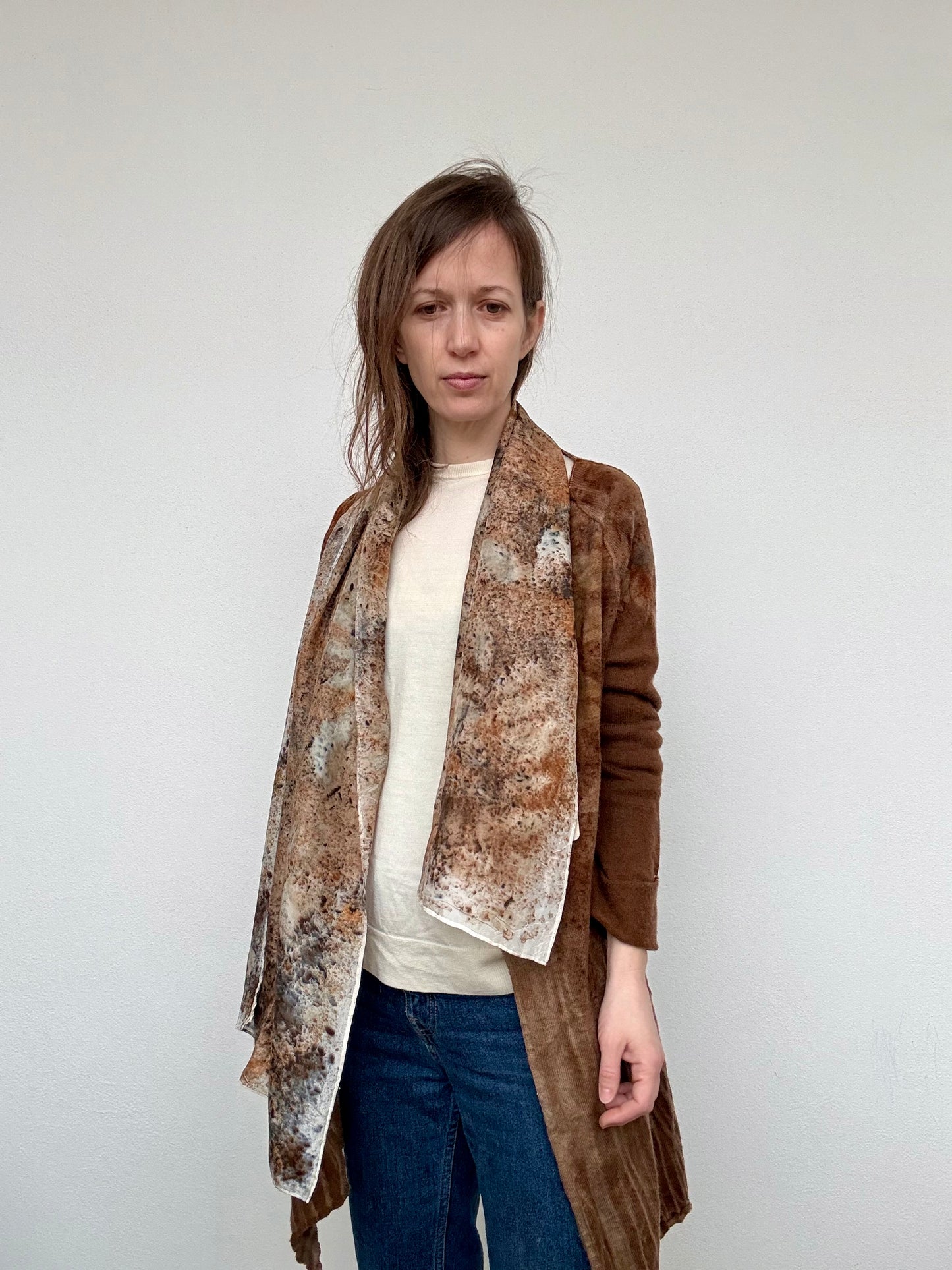CARDIGAN & SCARF COMBO, 36