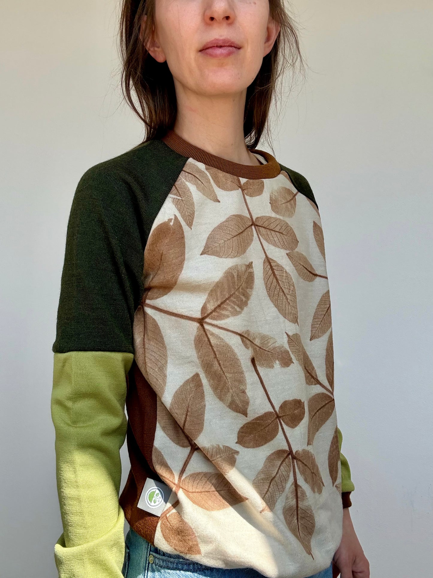 GREEN SLEEVE WALNUT, S/M