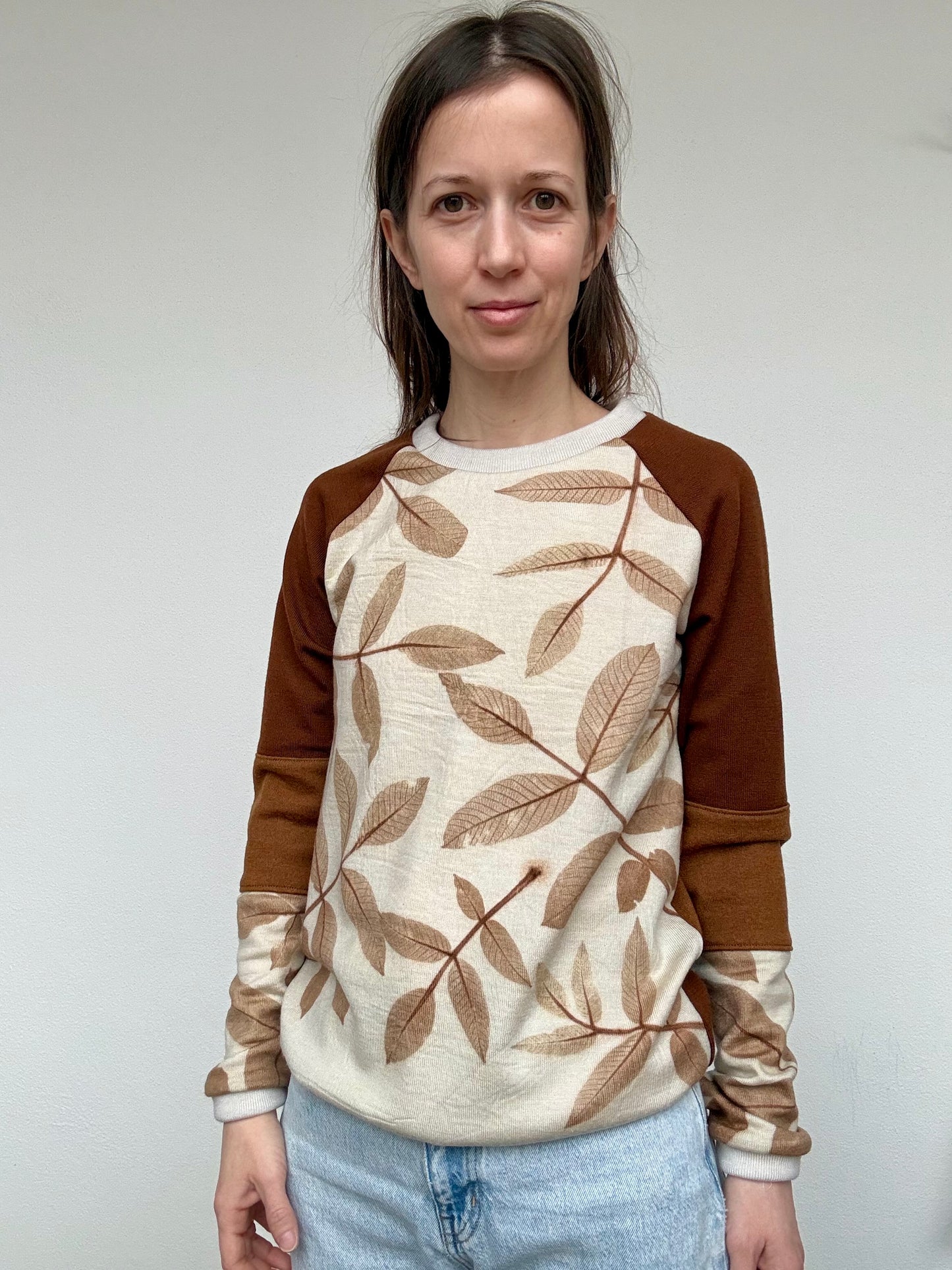 BROWN SLEEVE WALNUT, S/M