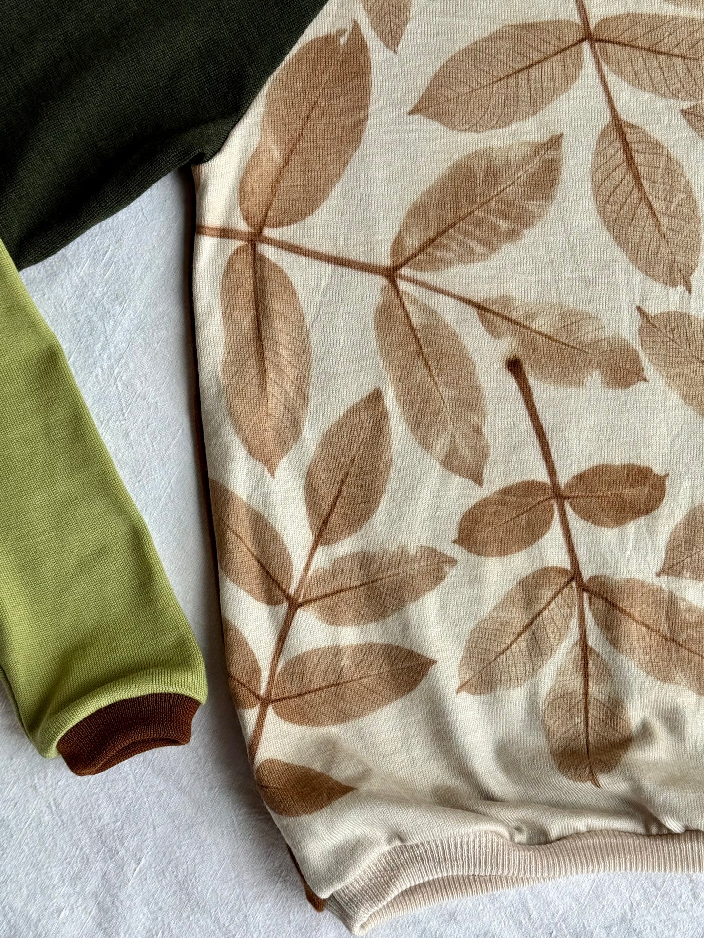GREEN SLEEVE WALNUT, S/M