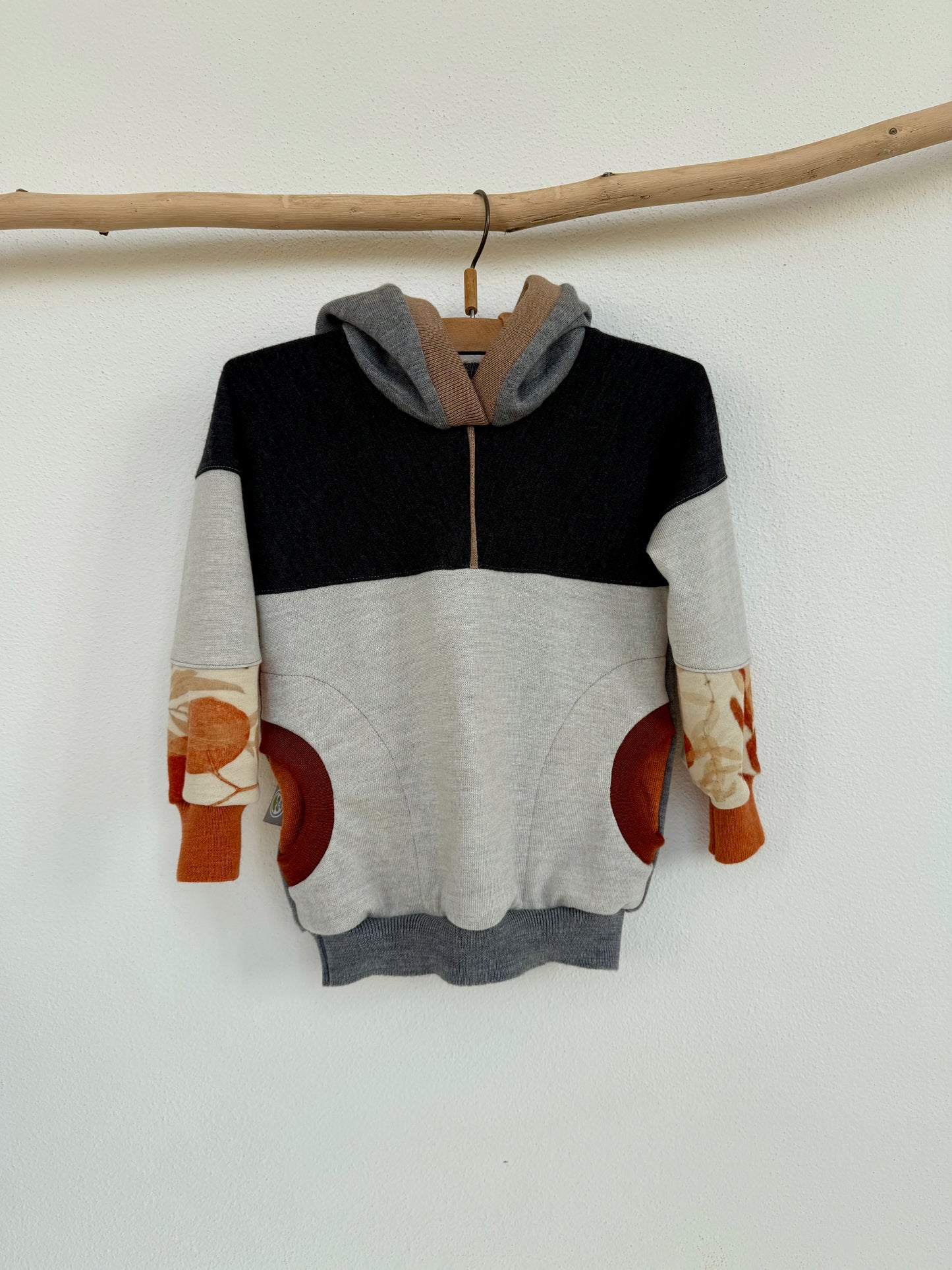 GRAY_EUCA KIDS' PULLOVER, 104