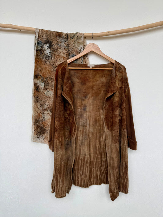 CARDIGAN & SCARF COMBO, 36