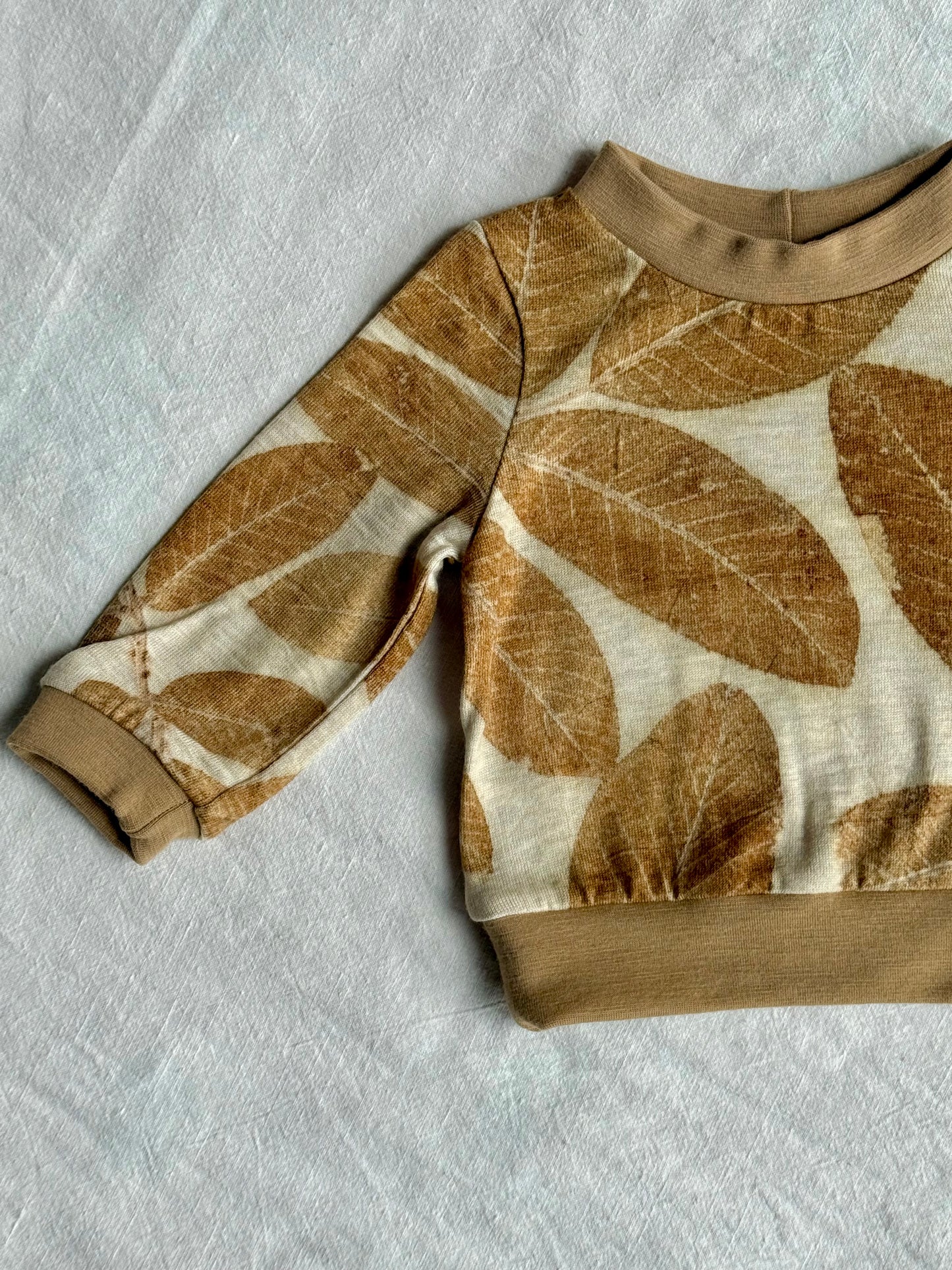 WALNUT BABY PULLOVER, 74/80