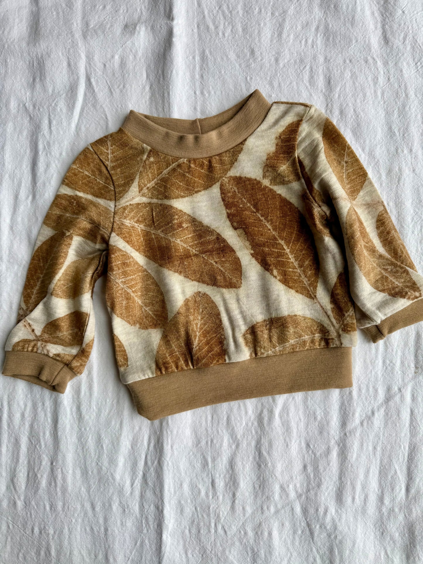 WALNUT BABY PULLOVER, 74/80