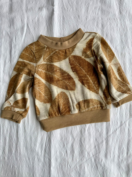 WALNUT BABY PULLOVER, 74/80