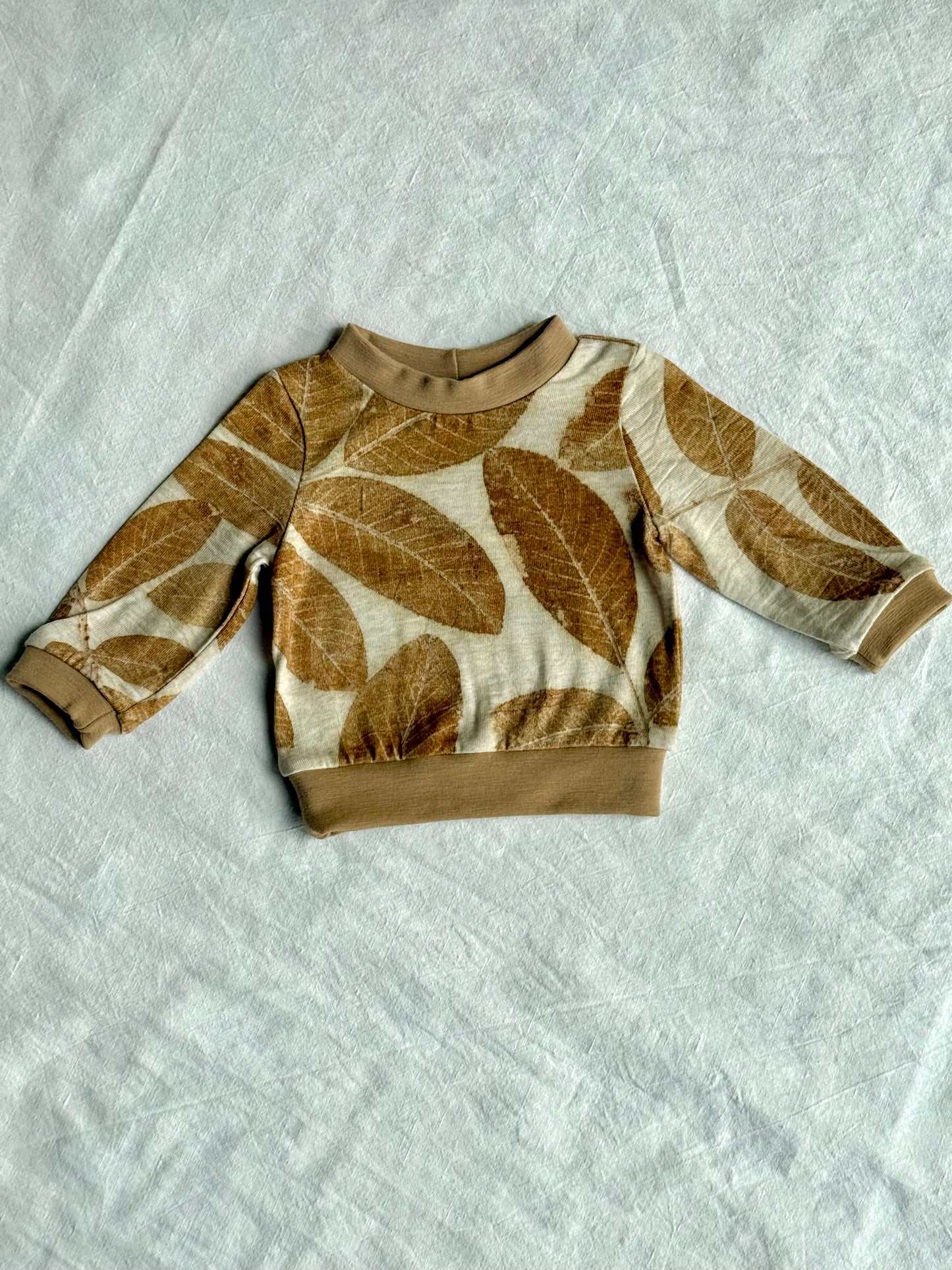 WALNUT BABY PULLOVER, 74/80