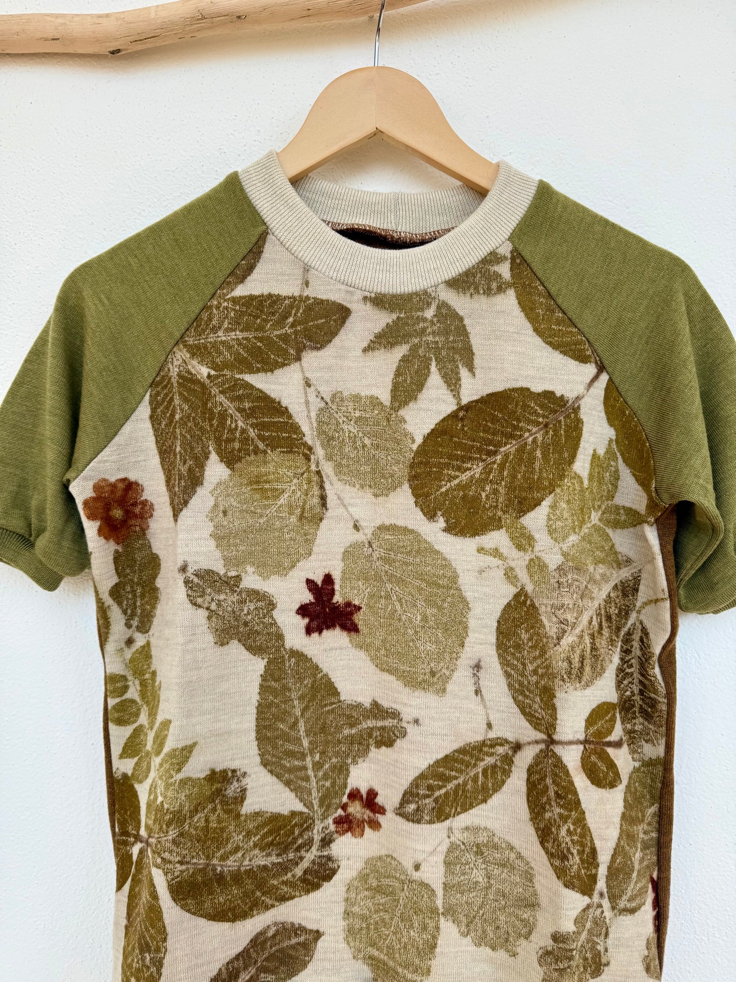 GREEN SHORT SLEEVE GARDEN, S