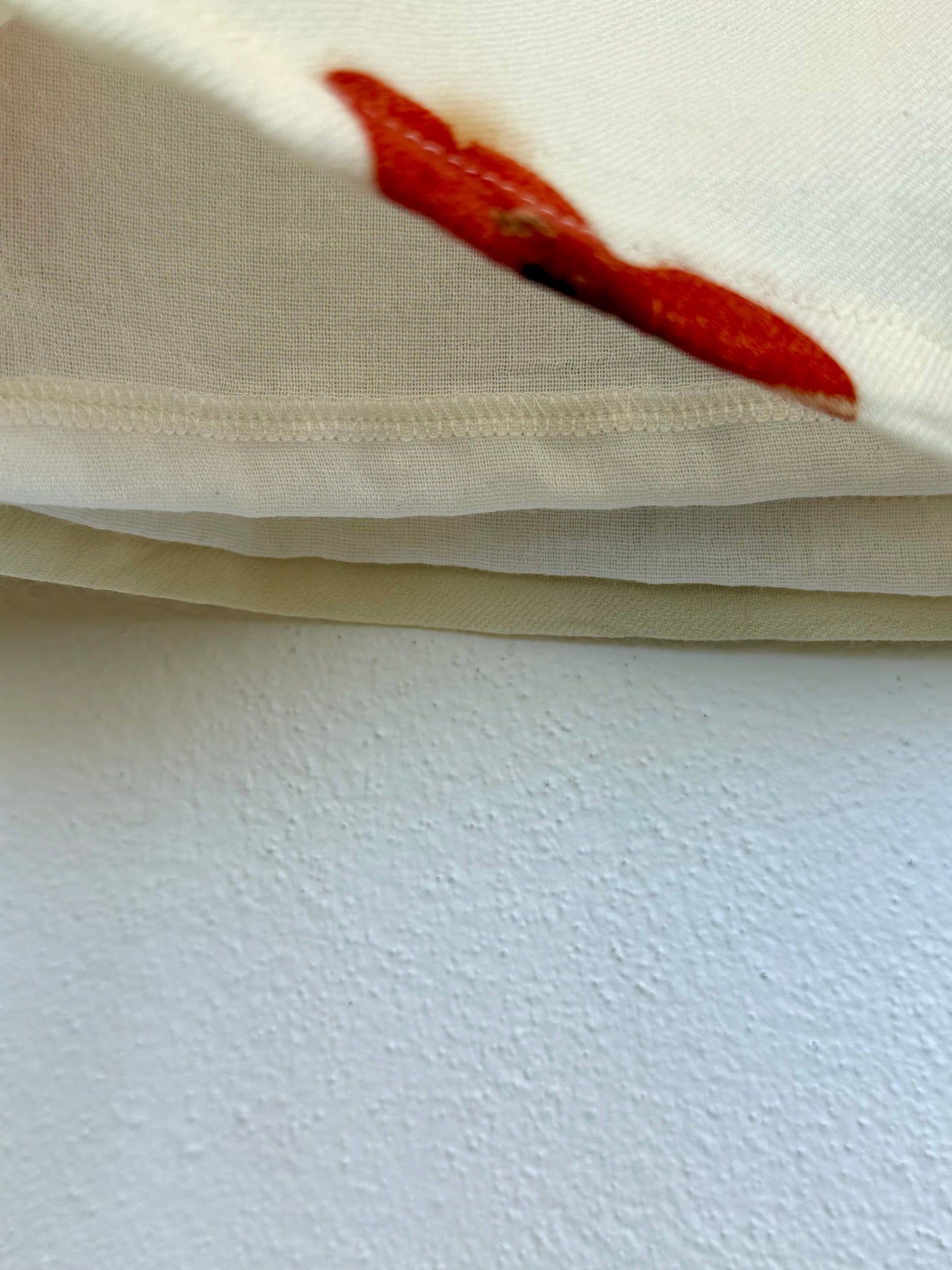 Close up of the lining