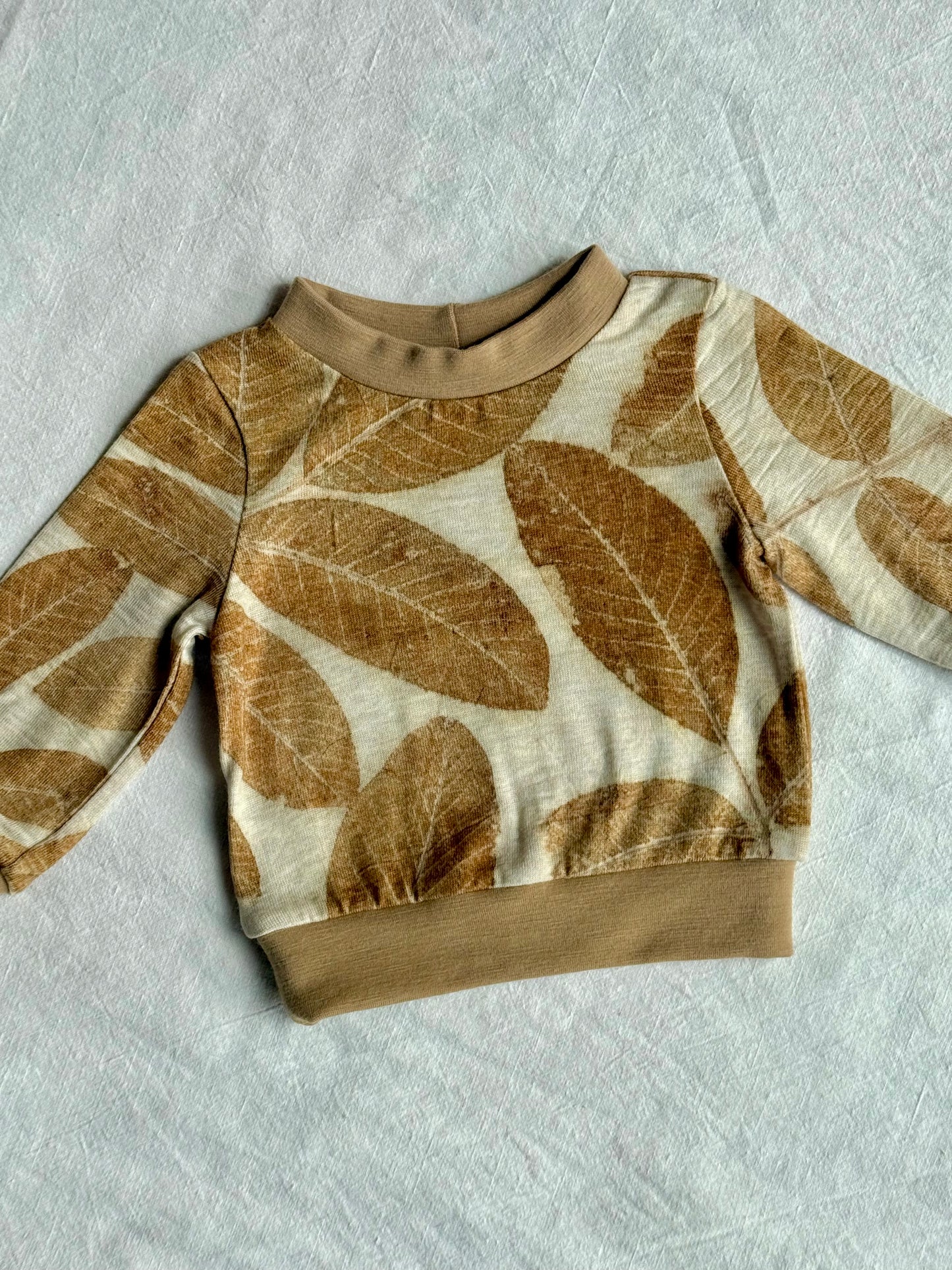 WALNUT BABY PULLOVER, 74/80