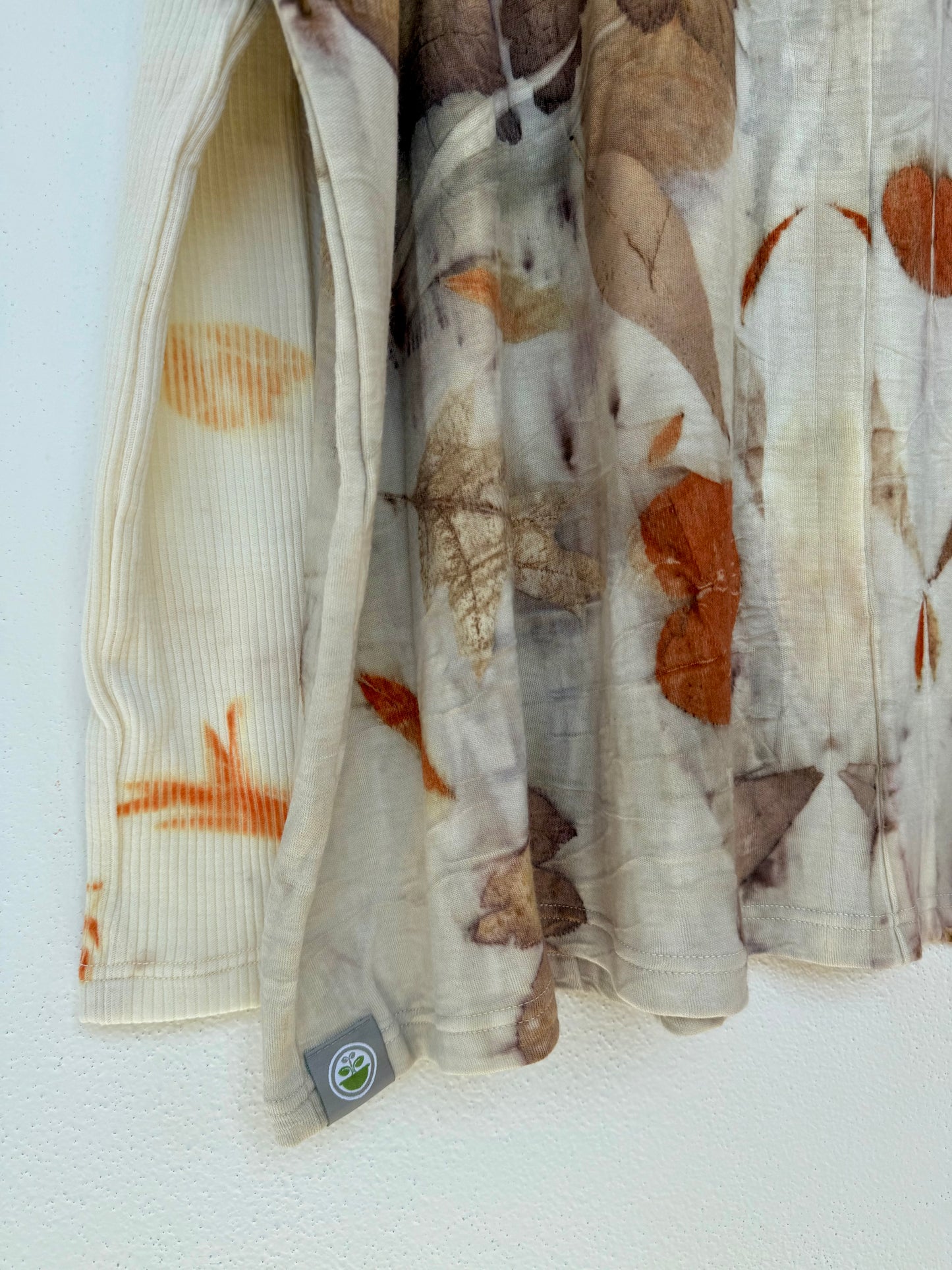 BEIGE ECO_PRINT TUNIC