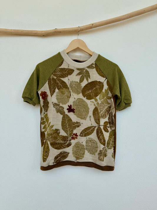 GREEN SHORT SLEEVE GARDEN, S