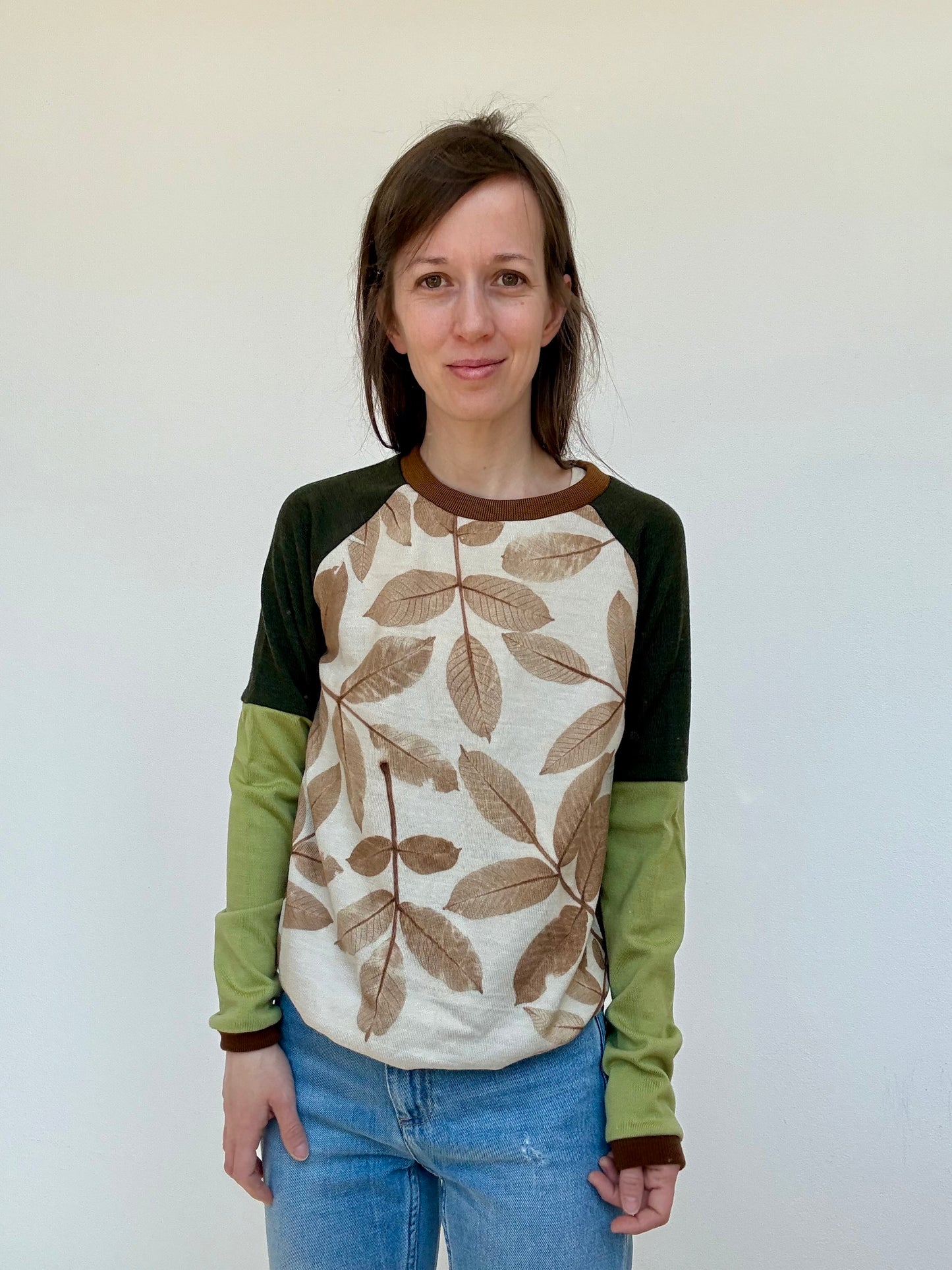 GREEN SLEEVE WALNUT, S/M