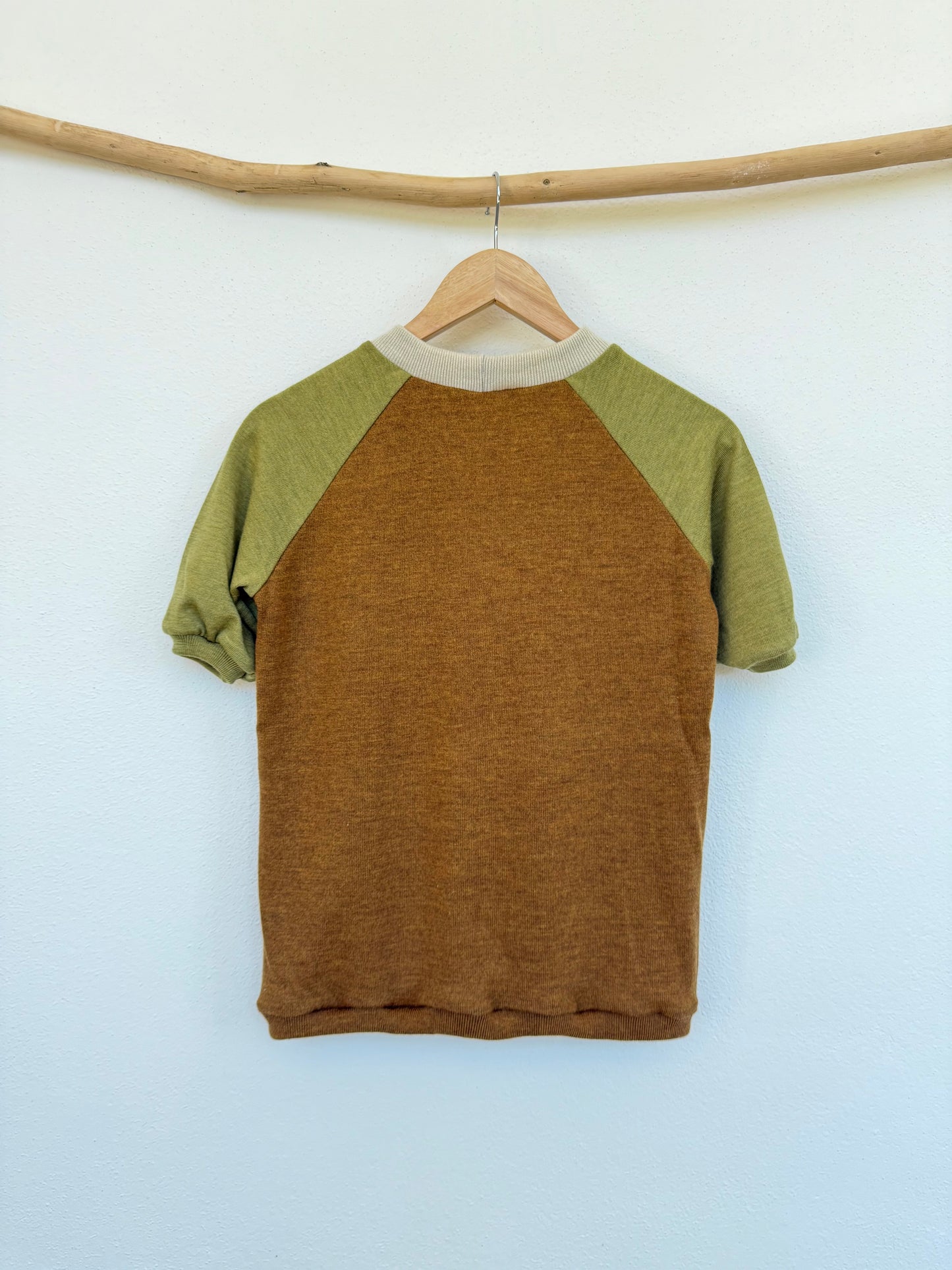 GREEN SHORT SLEEVE GARDEN, S
