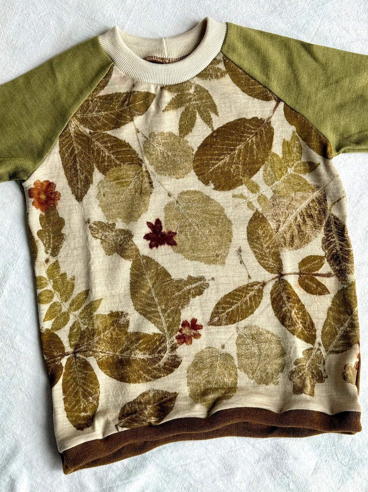 GREEN SHORT SLEEVE GARDEN, S