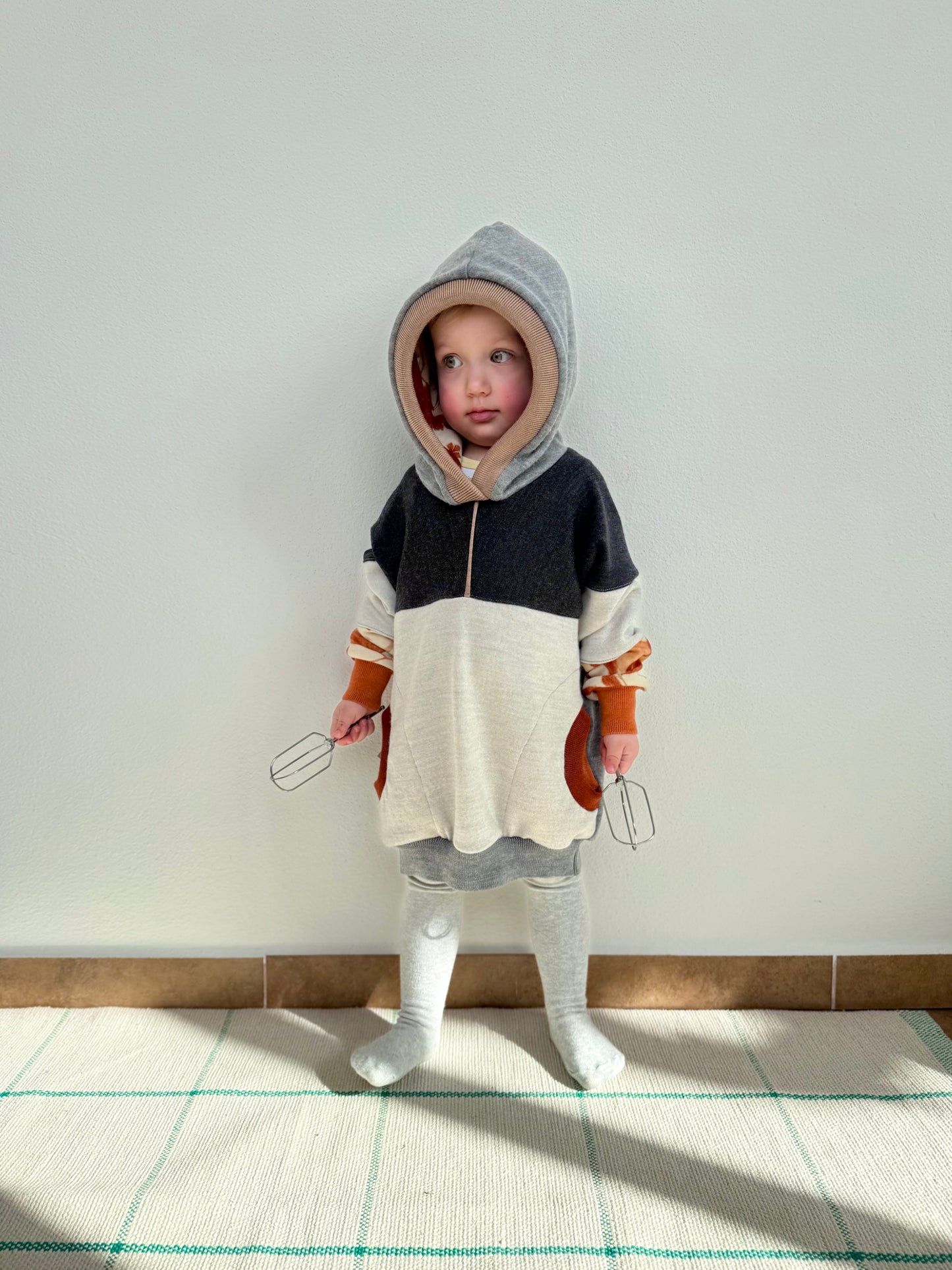 GRAY_EUCA KIDS' PULLOVER, 104